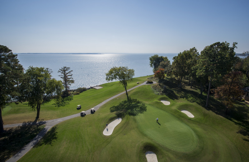 Golf course at Kingsmill Resort.