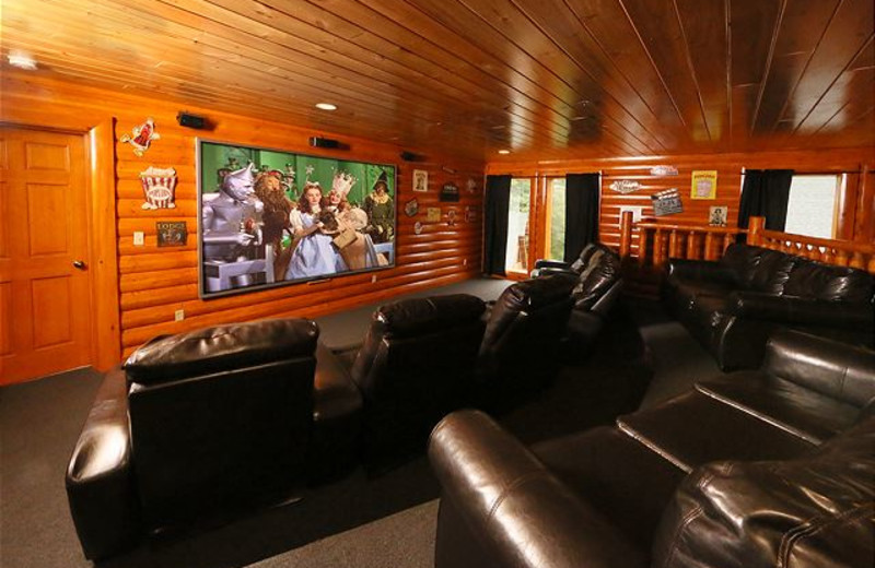 Rental theater at Eden Crest Vacation Rentals, Inc.