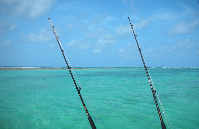 Fishing at Brac Caribbean Beach Village.