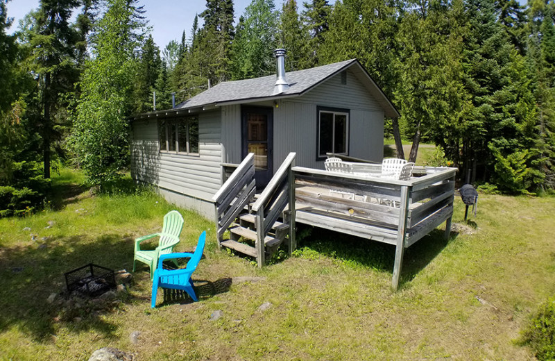 Cottage exterior at Nor'Wester Lodge 