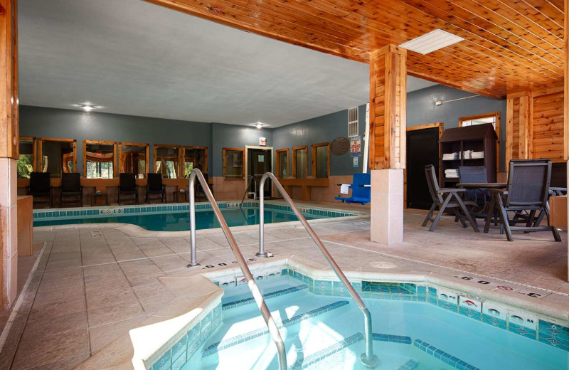 Indoor pool at Best Western Plus Kalamazoo Suites.