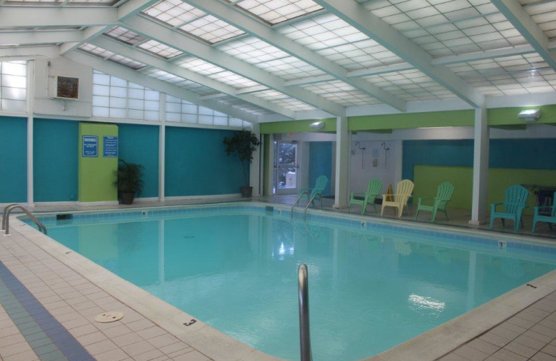 Indoor pool at Dolphin Run Condominium Association. Inc.