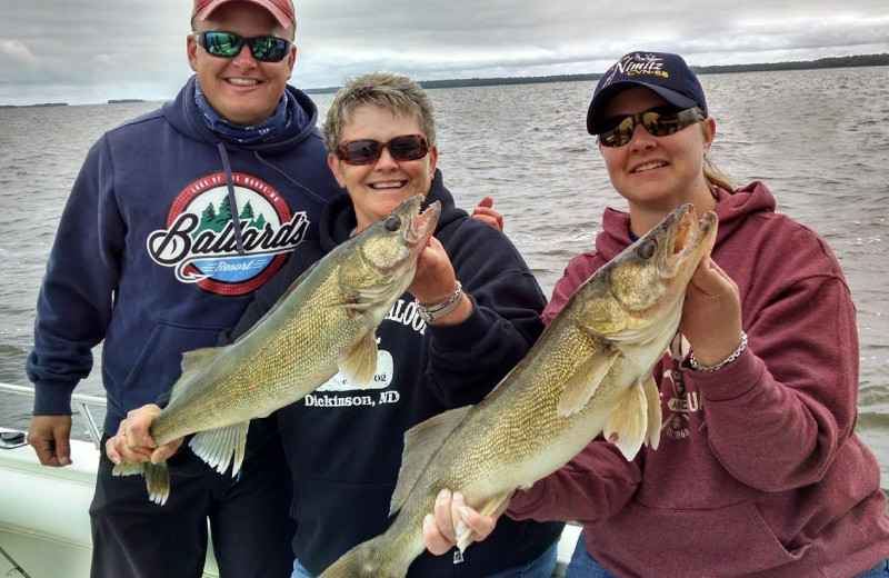 Fishing at Ballard's Resort.