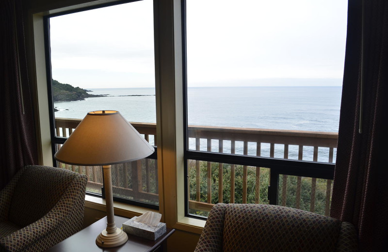 View from beach house at Surfrider Resort.