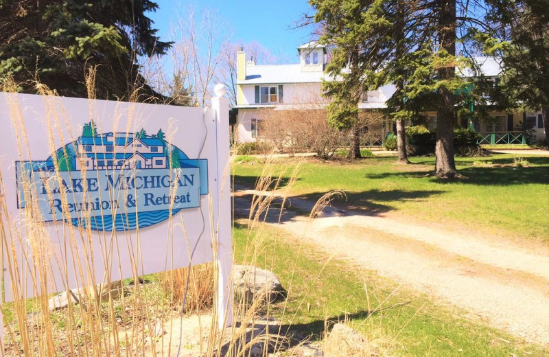 Exterior view of Lake Michigan Reunion & Retreat.