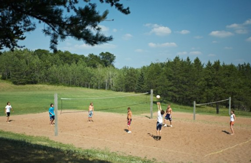 Volley ball court at Heartwood Conference Center & Retreat.