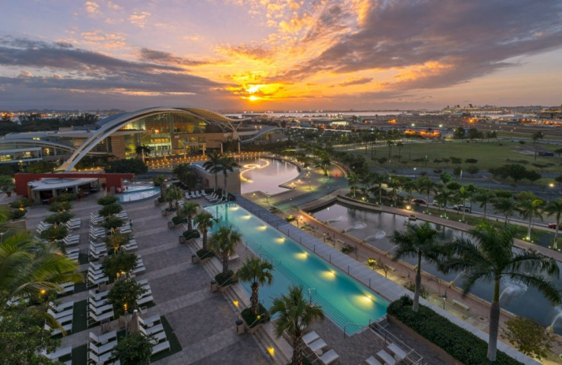 Aerial view of Sheraton Puerto Rico Hotel & Casino.