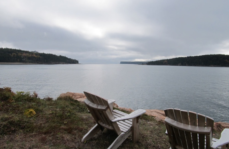 Rental beach view at Vacation Cottages.