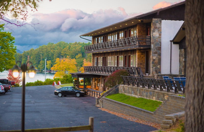 Exterior view of Dunham's Bay Resort.