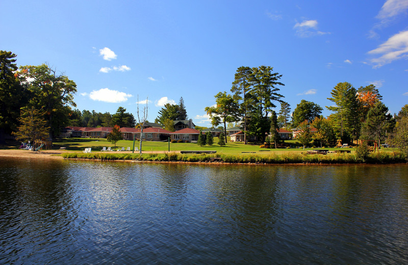 Lake view at Nitschke's Northern Resort.