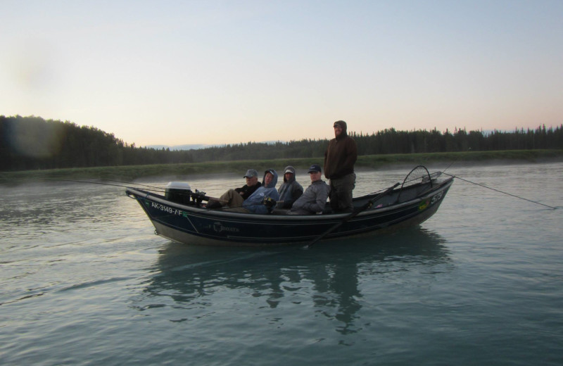 Fishing at Soldotna B&B Lodge and Alaska Fishing Charters.