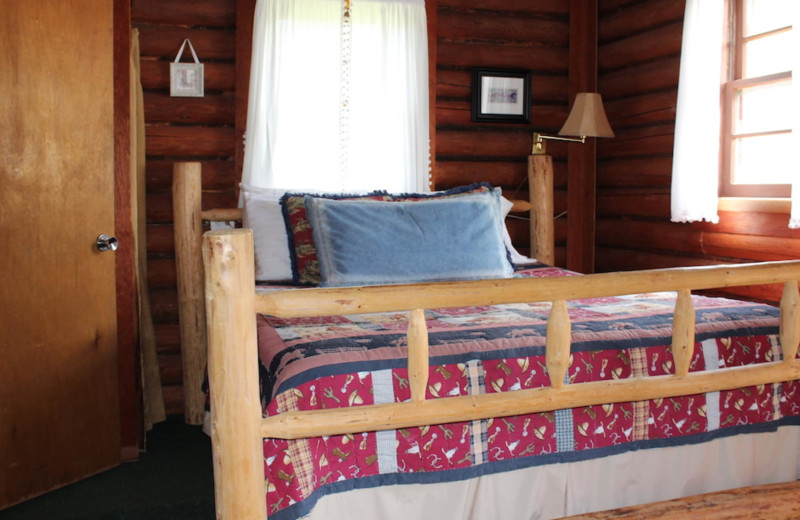 Guest room at Bear Creek Ranch.