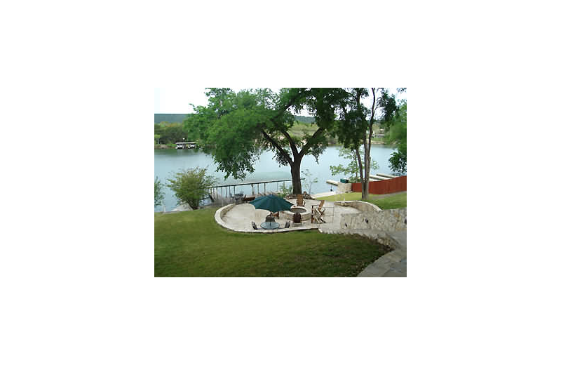 Exterior view of Loch Lone Star on Lake LBJ.