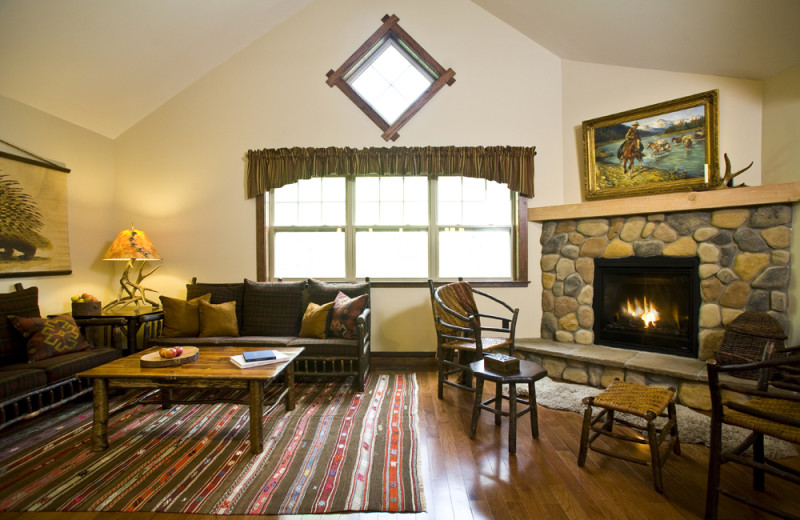 Rental living room at Owaissa Club Vacation Rentals.