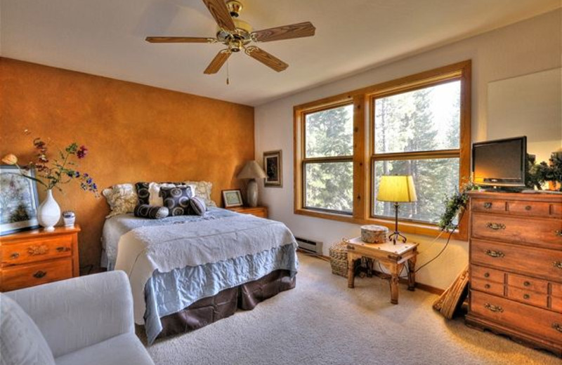 Master Bedroom at Tahoe Signature Properties