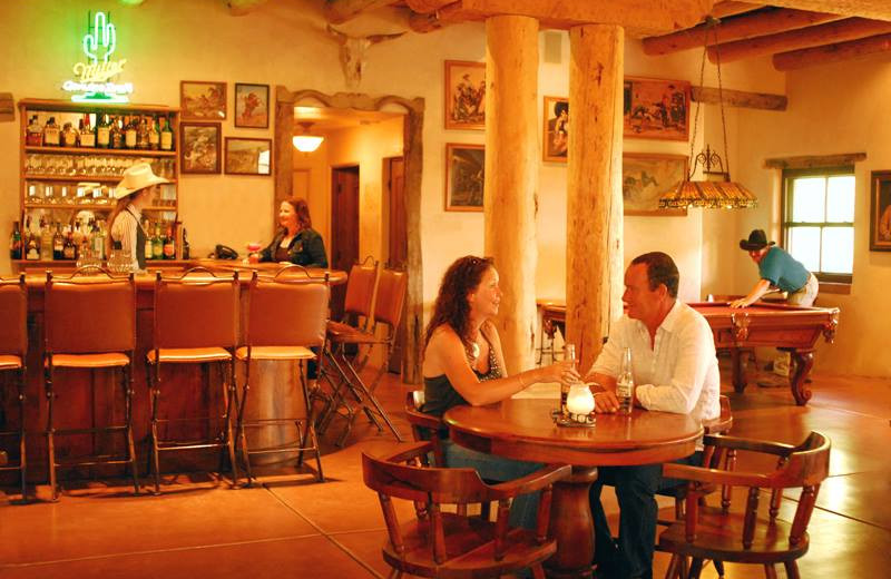 Dining at Tanque Verde Ranch.