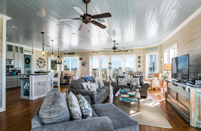 Rental interior at Gary Greene Vacation Rentals.