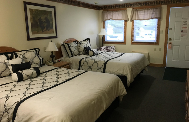 Guest room at Merrill Farm Resort.