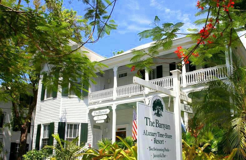 Exterior view of The Banyan Resort.