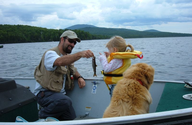 Fishing at Grant's Camps.