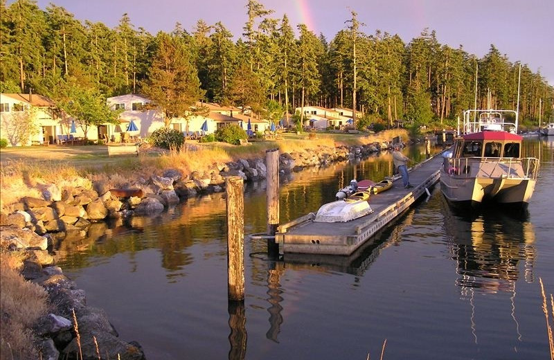 Docks at Smuggler's Villa Resort.