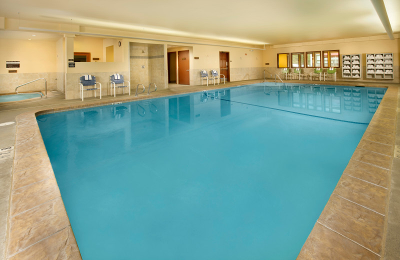 Indoor pool at The Tolovana Inn.