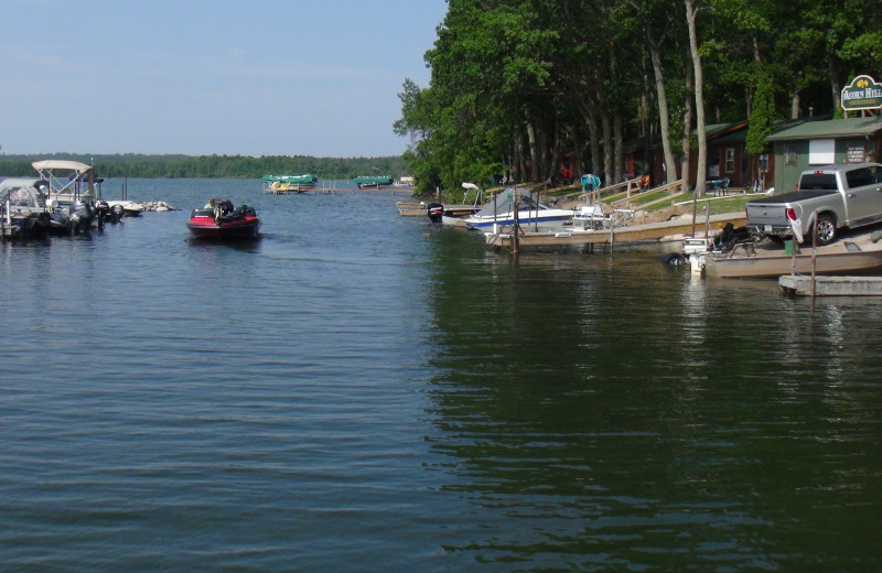 Lake view at Acorn Hill Resort.