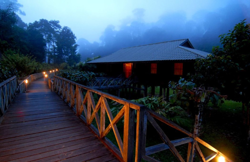 Villa at Borneo Rainforest Lodge.