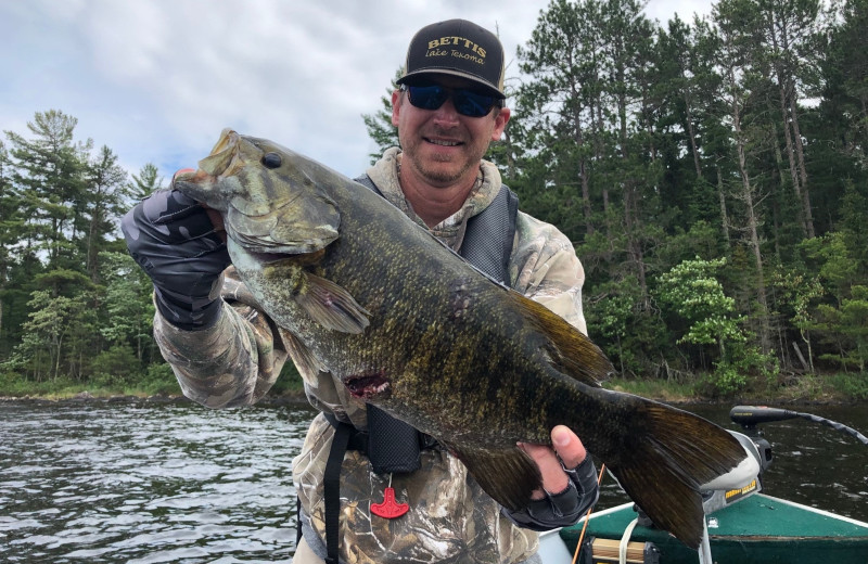 Fishing at Coppen's Resort.