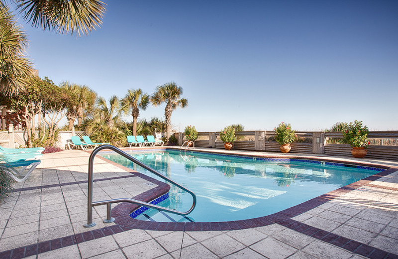 Outdoor pool at The Winds Resort Beach Club.