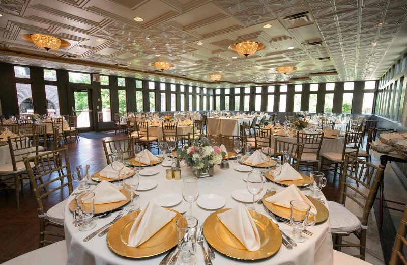 Ballroom at The Van Dusen Mansion.