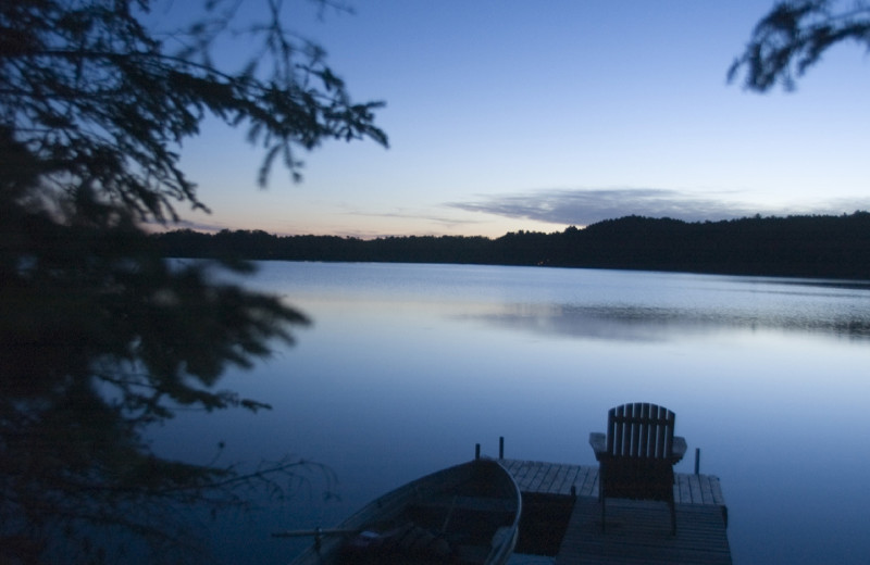 Lake view at Buckhorn on Caribou Lake.