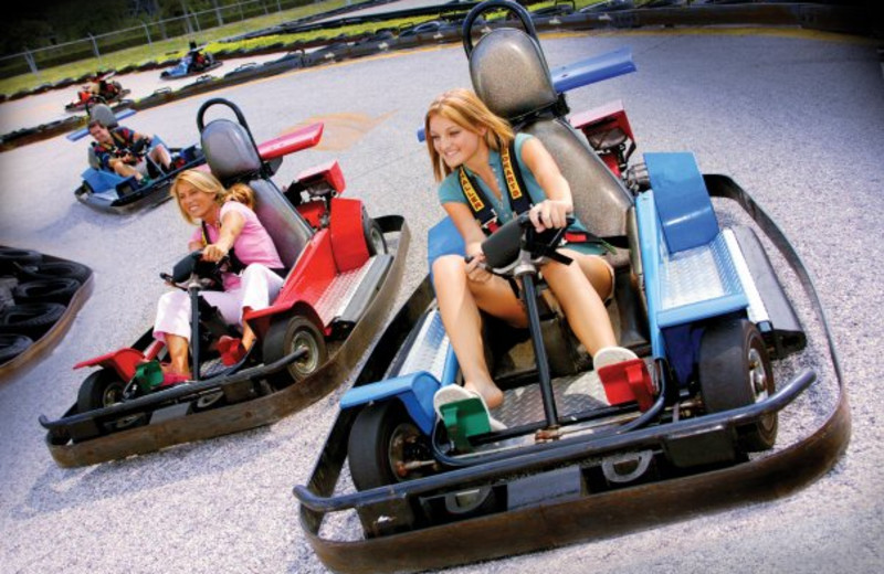 Go-Karts at Palace Entertainment.