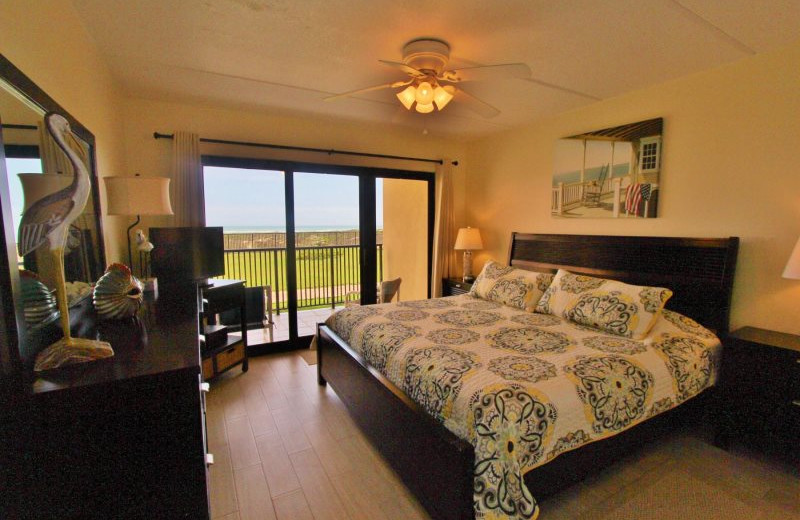 Rental bedroom at Seabreeze I.
