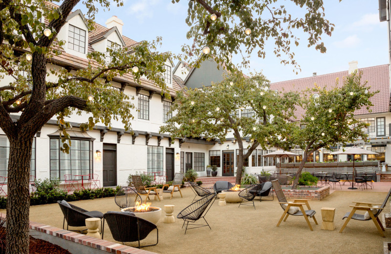 Courtyard at The Landsby.