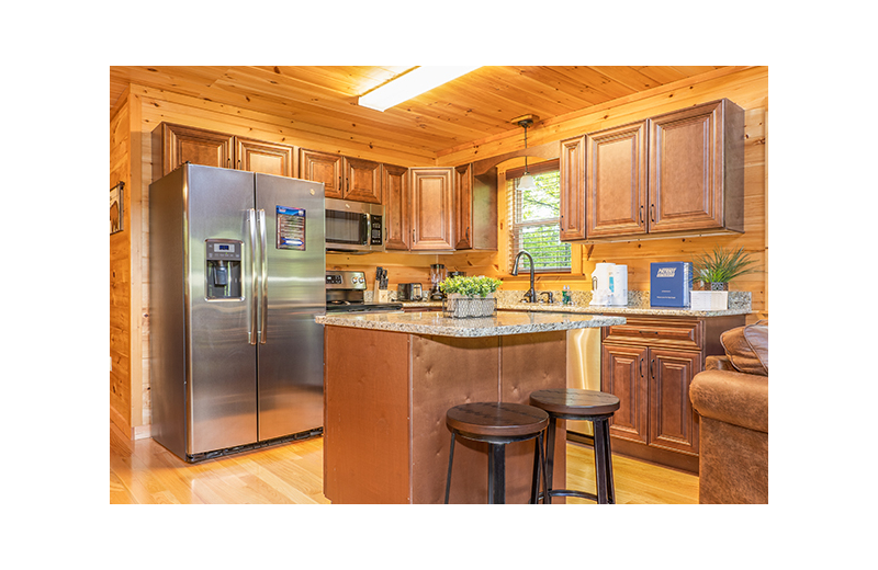 Kitchen at American Patriot Getaways - Relaxation Ridge.