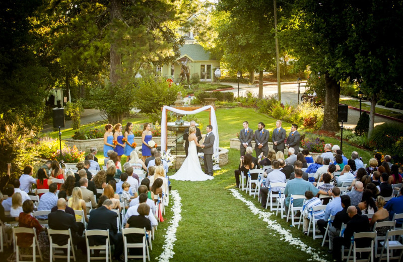 Weddings at The 1886 Crescent Hotel & Spa.