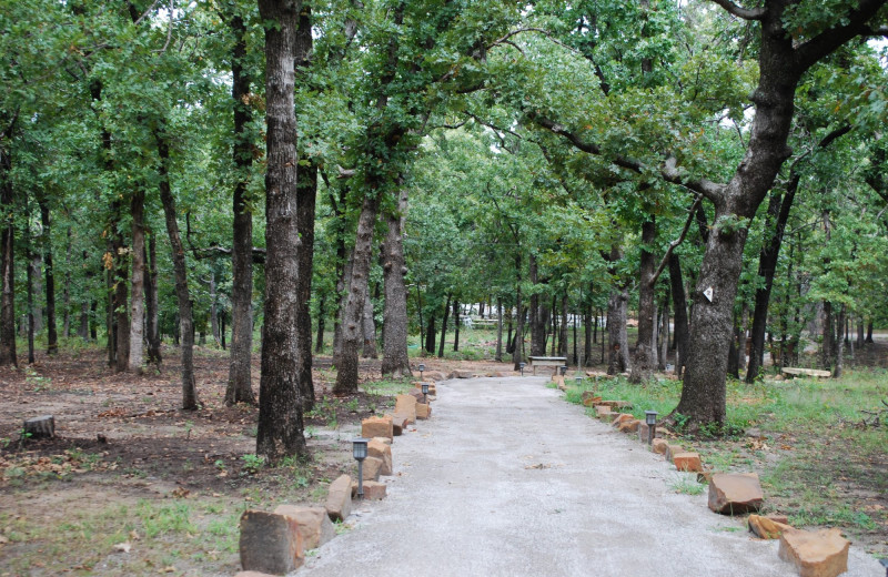 Walking paths and hiking trails