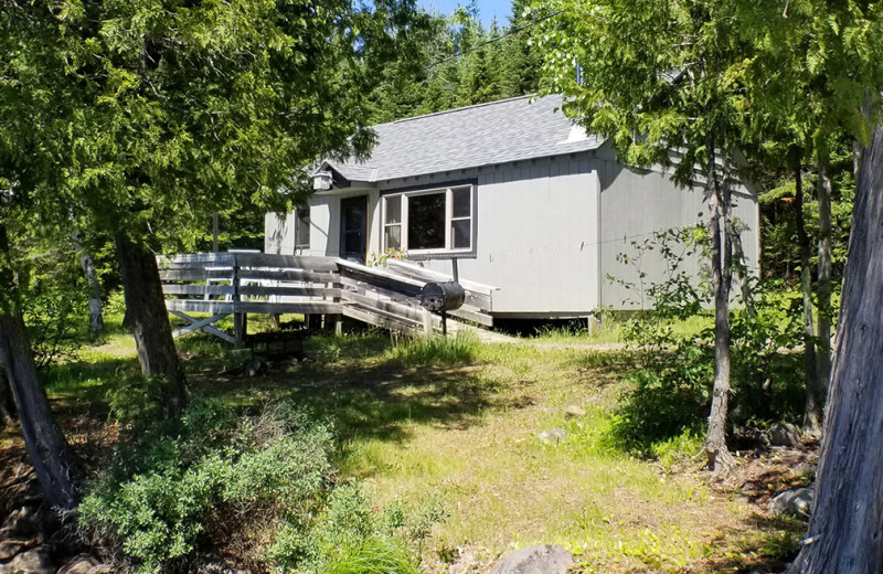 Cottage exterior at Nor'Wester Lodge 