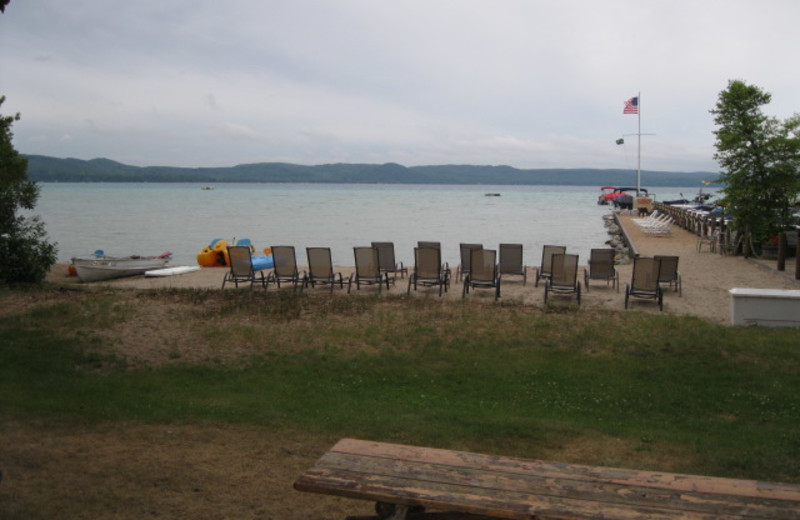 Beach at Glen Craft Marina and Resort.