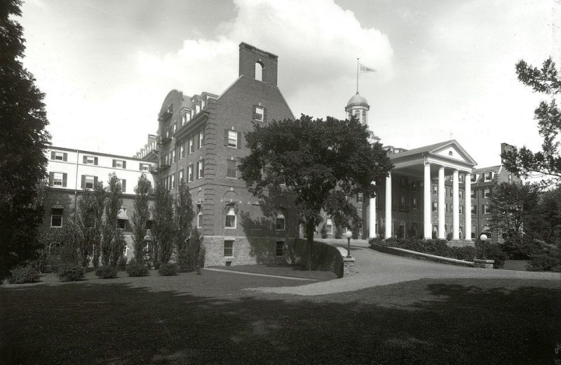 The Otesaga Resort Hotel opened in 1909, some believe it is haunted.