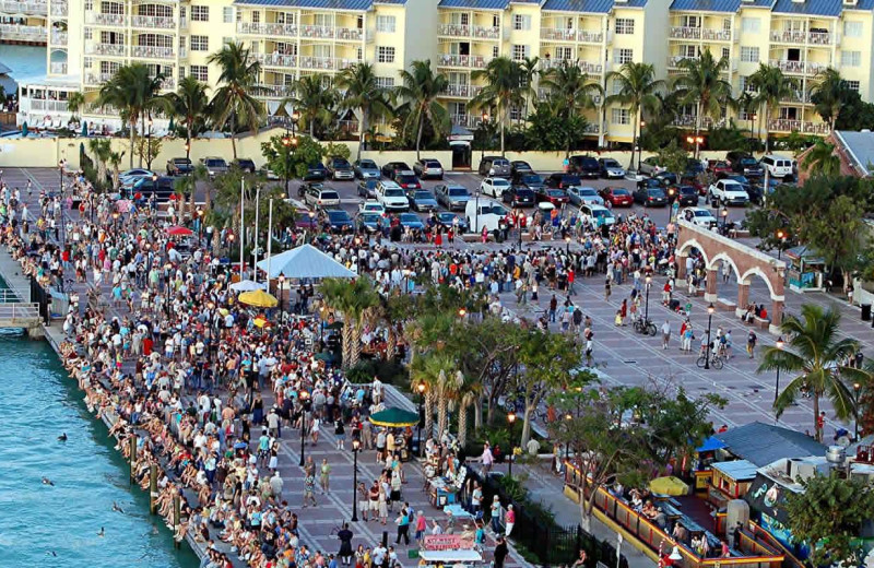 Market near Silver Palms Inn.