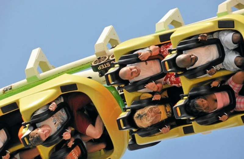 Roller Coaster at Moreys Pier Resorts