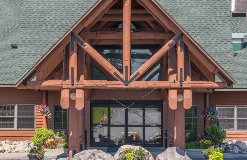 Exterior view of Grand Ely Lodge.