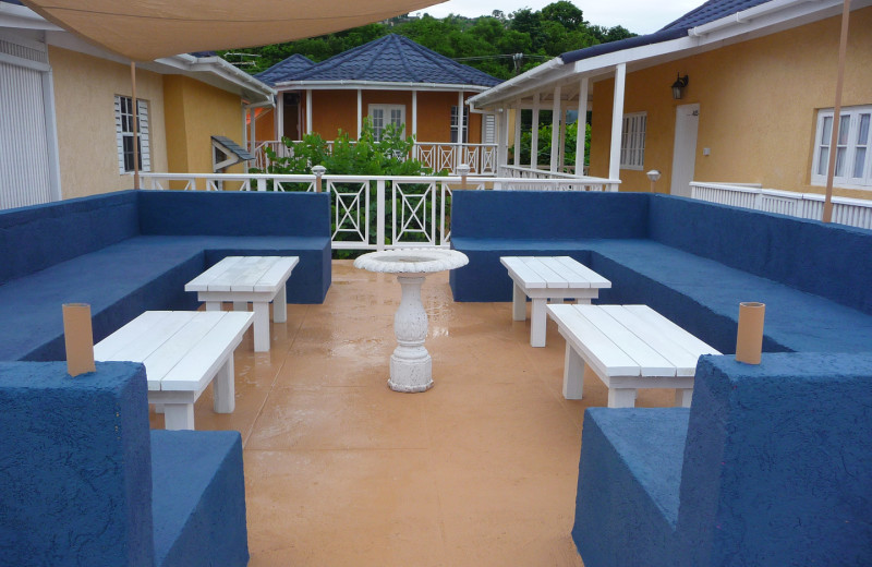 Exterior view of Moxons Beach Club.