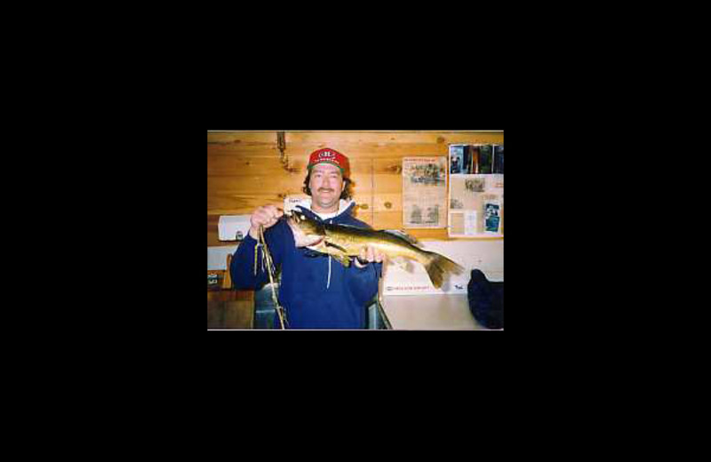 Fishing at Welcome Lodge Nipissing.