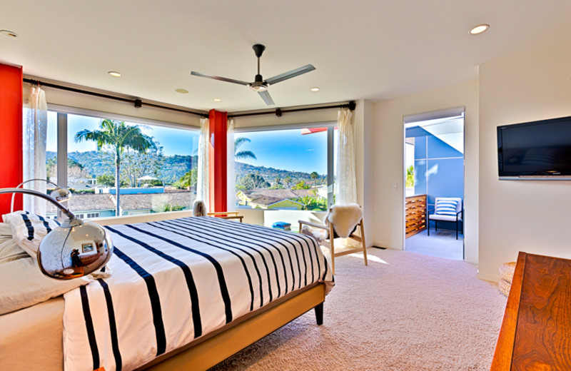 Rental bedroom at Seabreeze Vacation Rentals, LLC-Orange County.