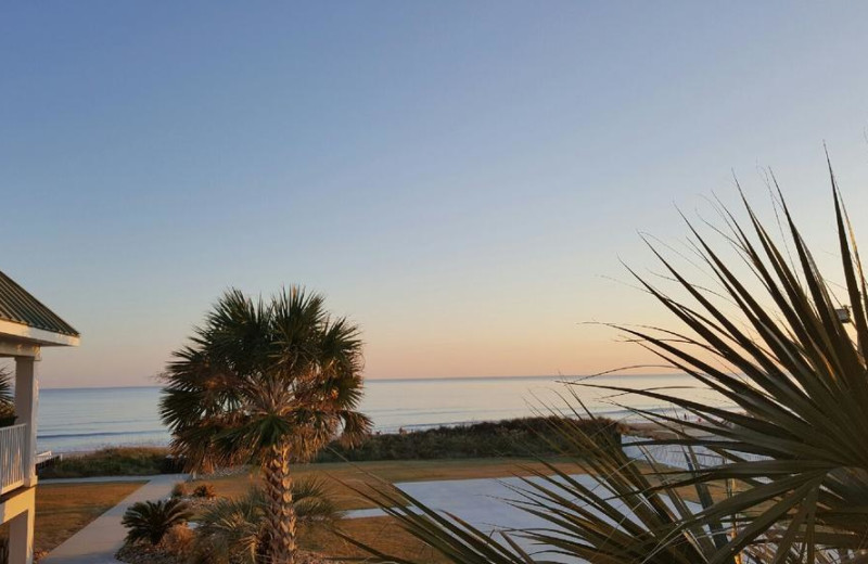 Beach at Islander Hotel & Resort.