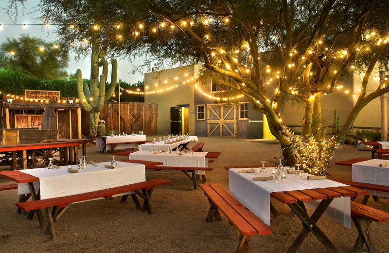 Dining at Carefree Resort & Villas.