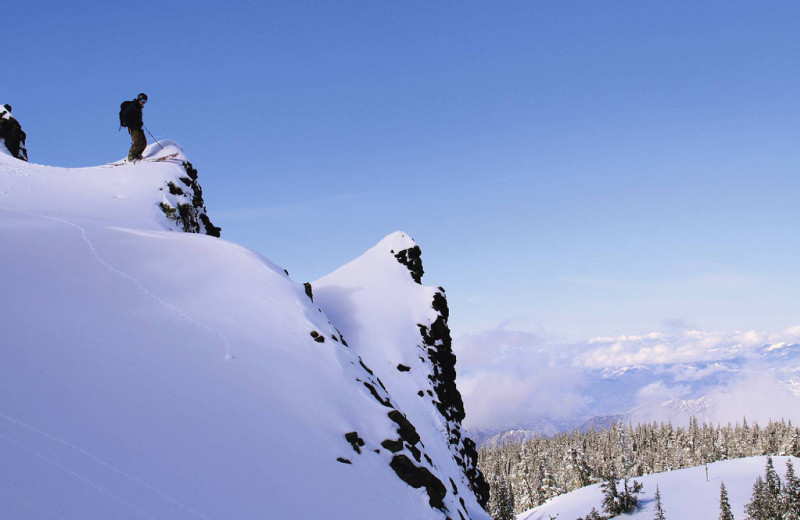 Winter time at Sleeping Lady.